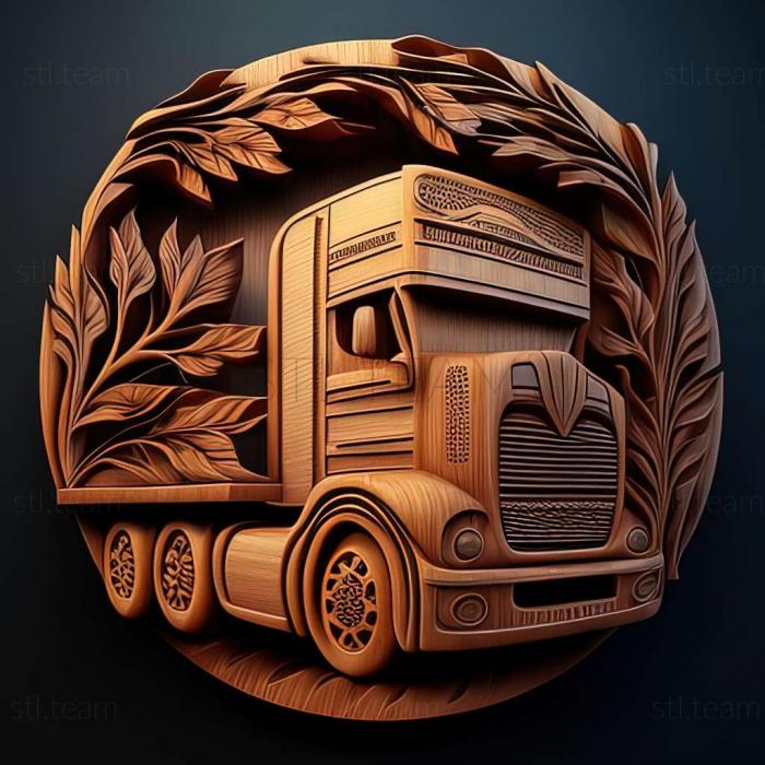 3D model Euro Truck Simulator 2 game (STL)